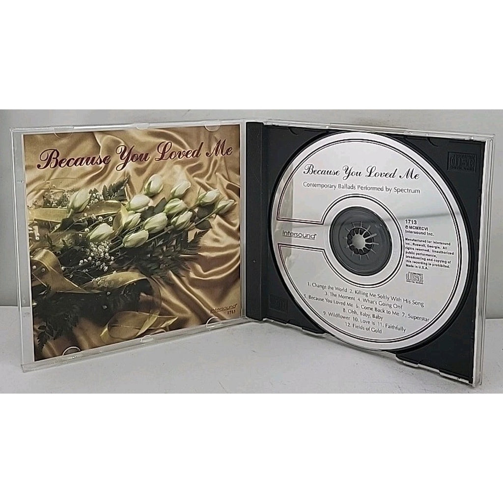 Because You Loved Me - Audio CD By Spectrum