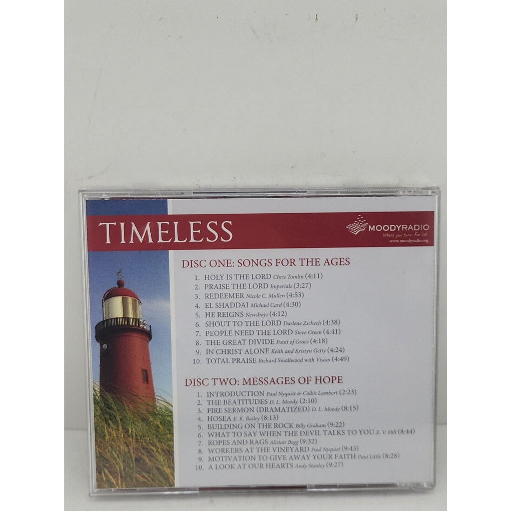 TIMELESS. Messages Of Hope. Songs For The Ages. Moody Radio (Audio CD)