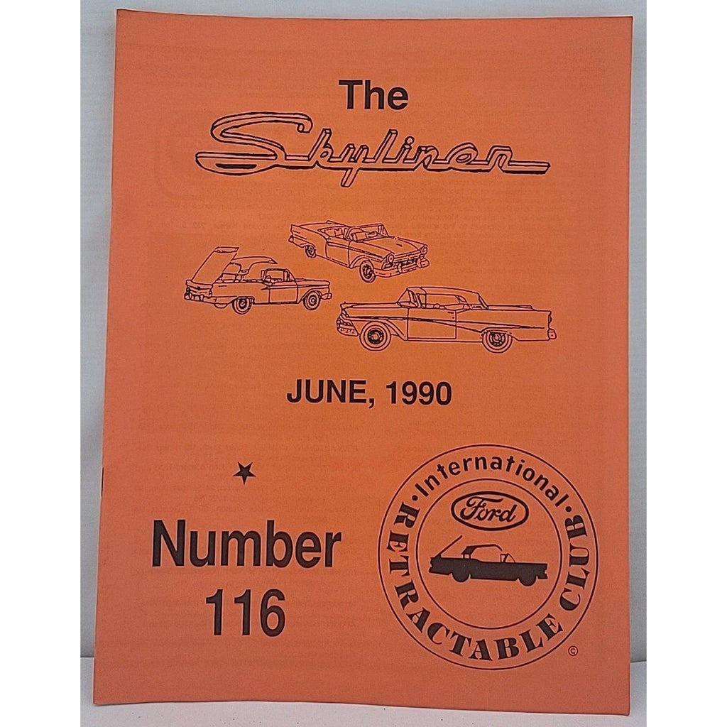 The Skyliner - International Retractable Club - June 1990 Number 116