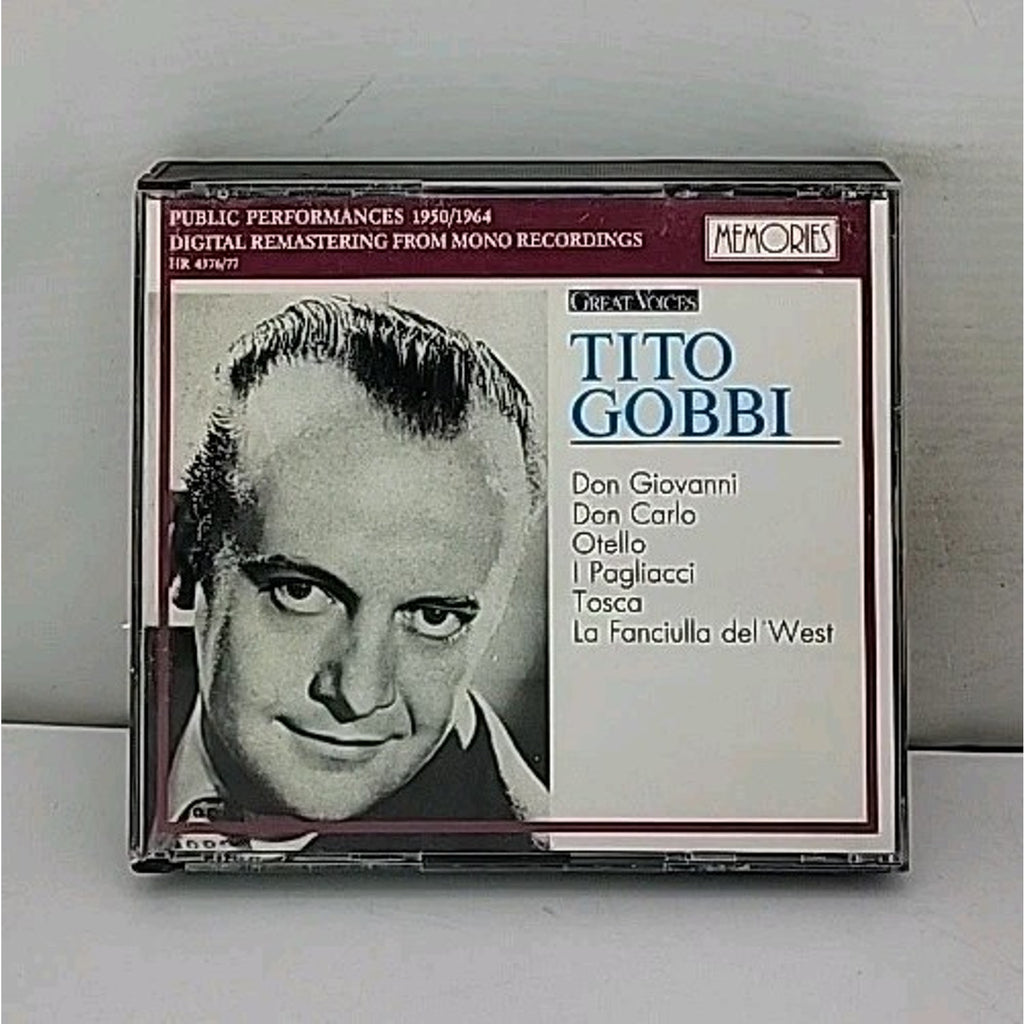 Tito Gobbi - Great Voices 2 CD Set