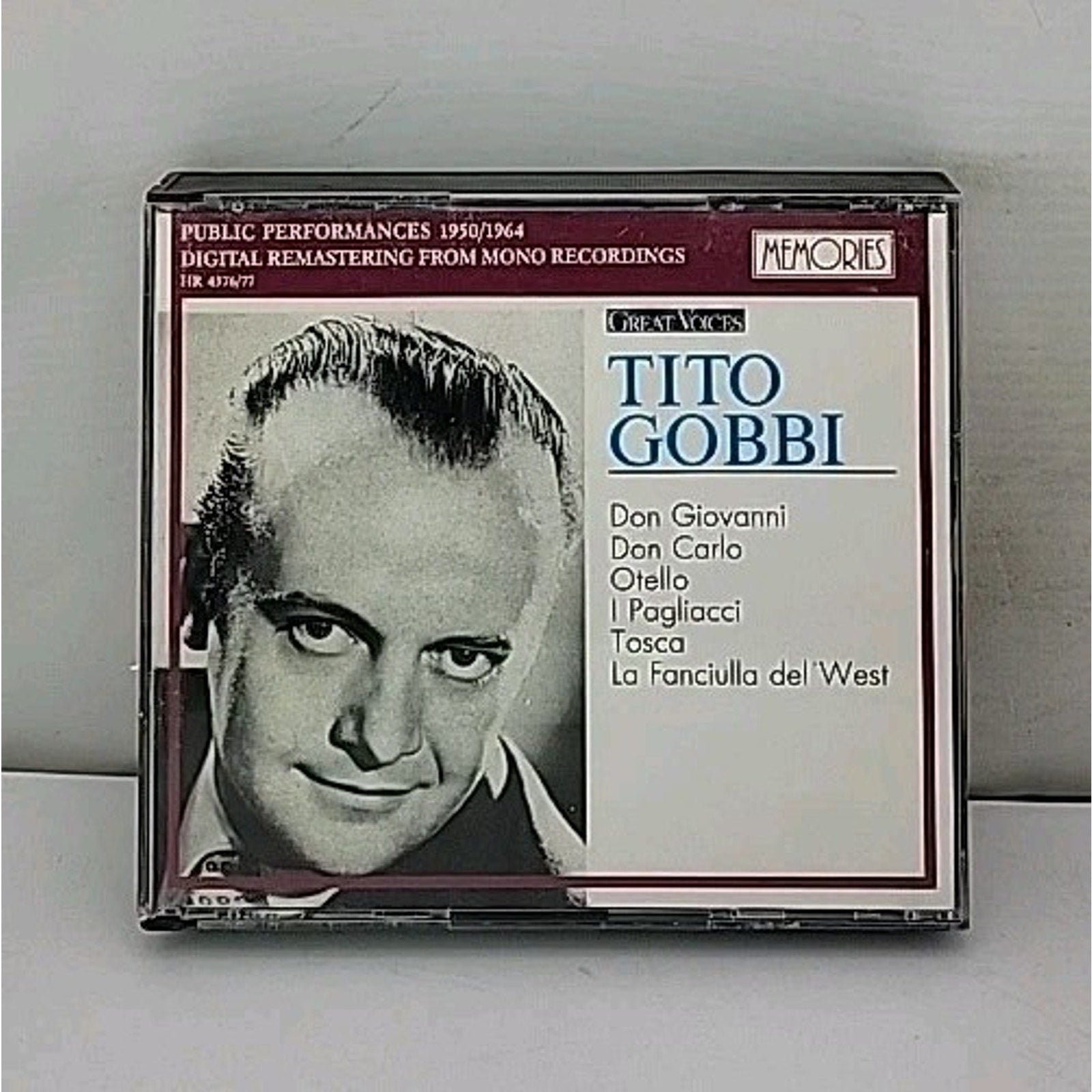 Tito Gobbi - Great Voices 2 CD Set