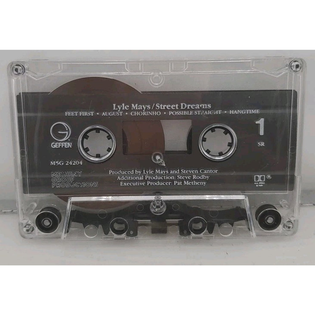 Lyle Mays – Street Dreams (Cassette, US, 1988, Geffen) CS841