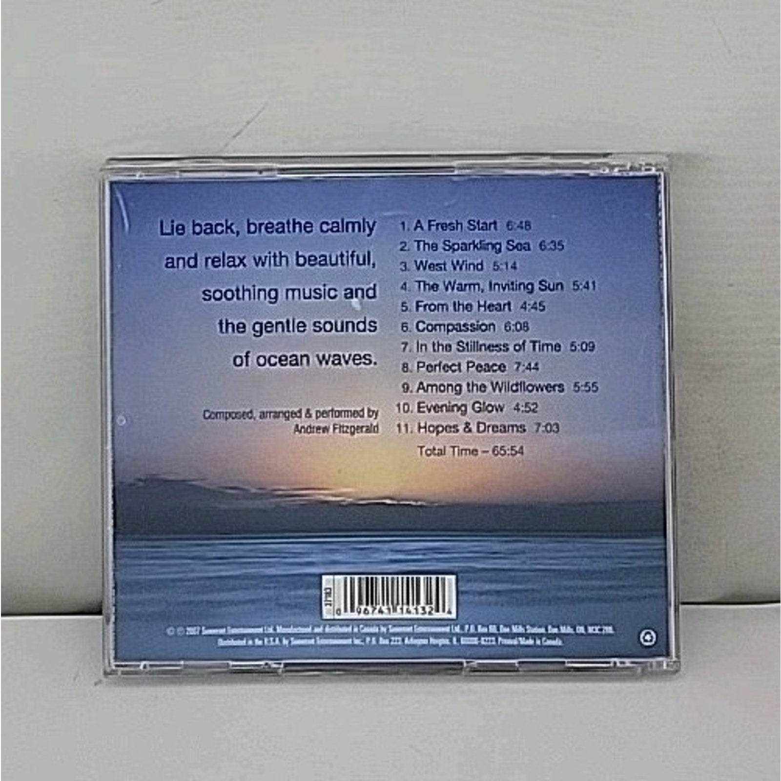 Peace of Mind by Andrew Fitzgerald (CD, 2010)