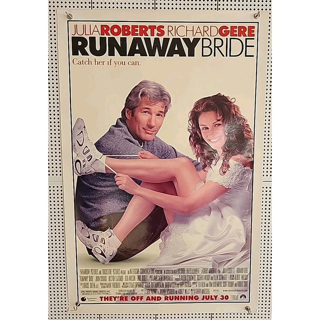Runaway Bride 1999 Original Movie Poster 27x40 Rolled Double Sided
