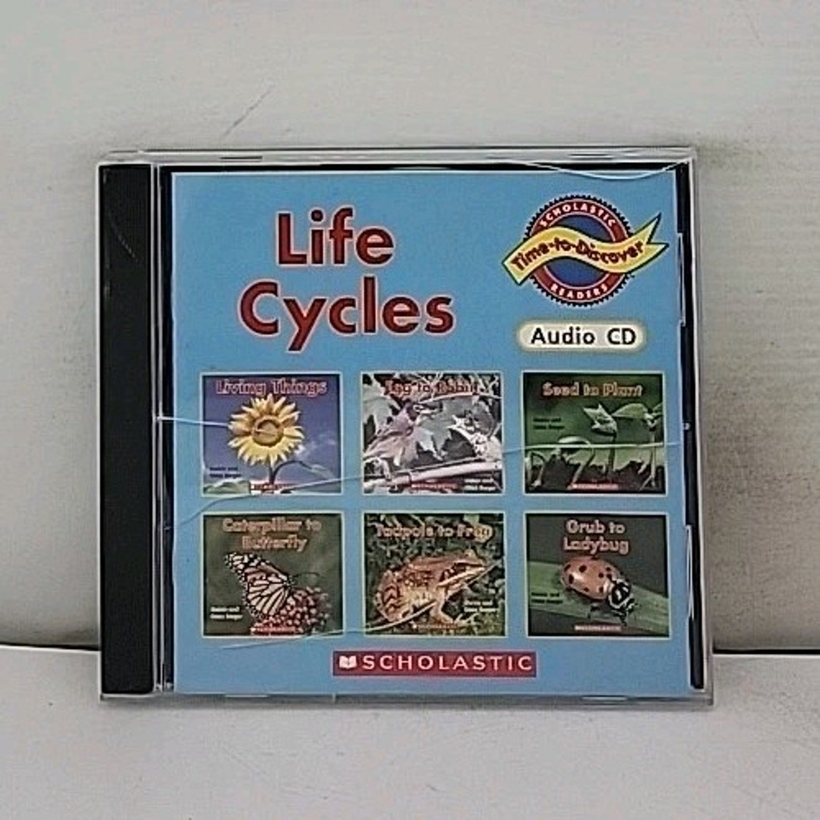 Scholastic Time-to-discover Readers Life Cycles Audio CD