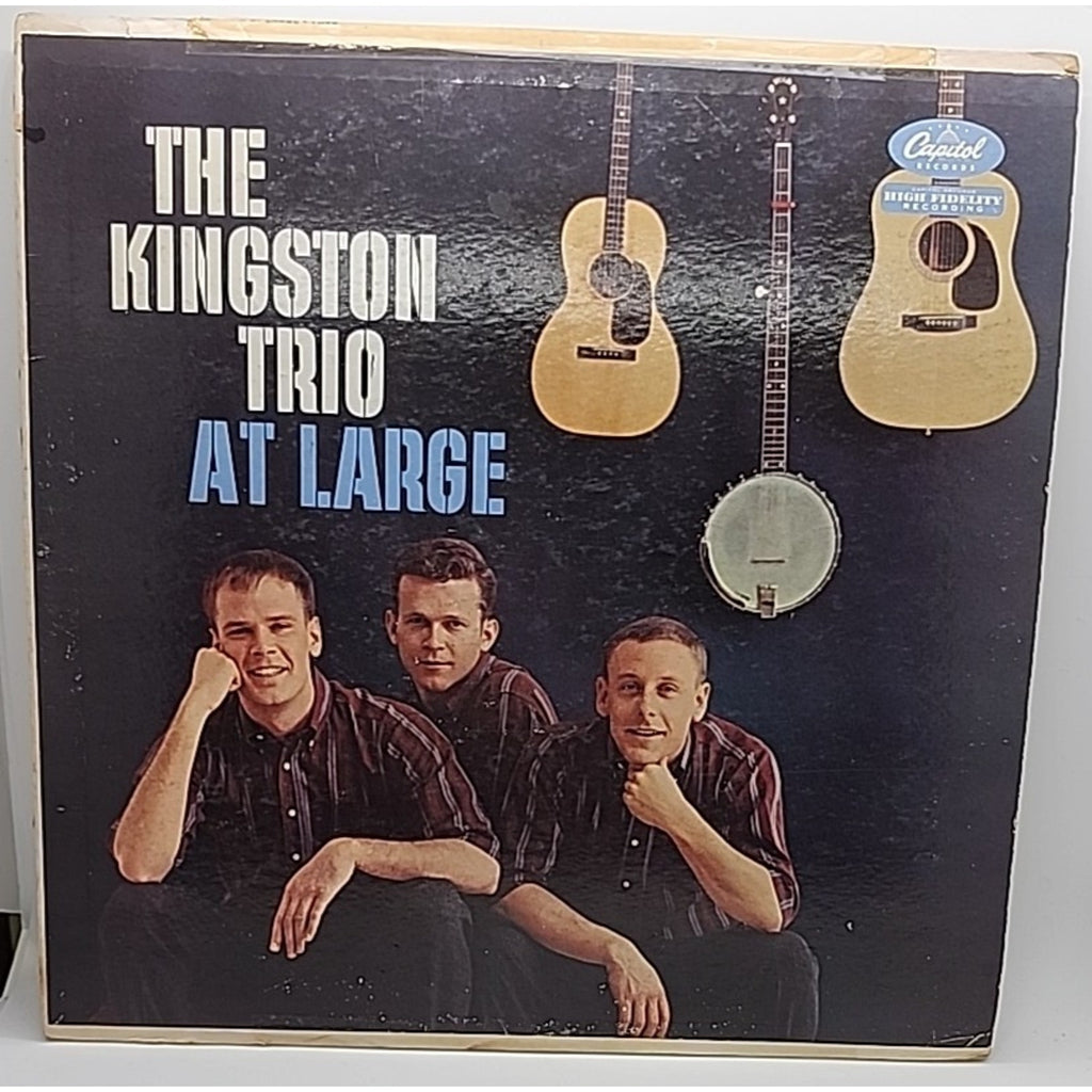 The Kingston Trio - At Large - Capitol Records T-1199 1959 (Record)