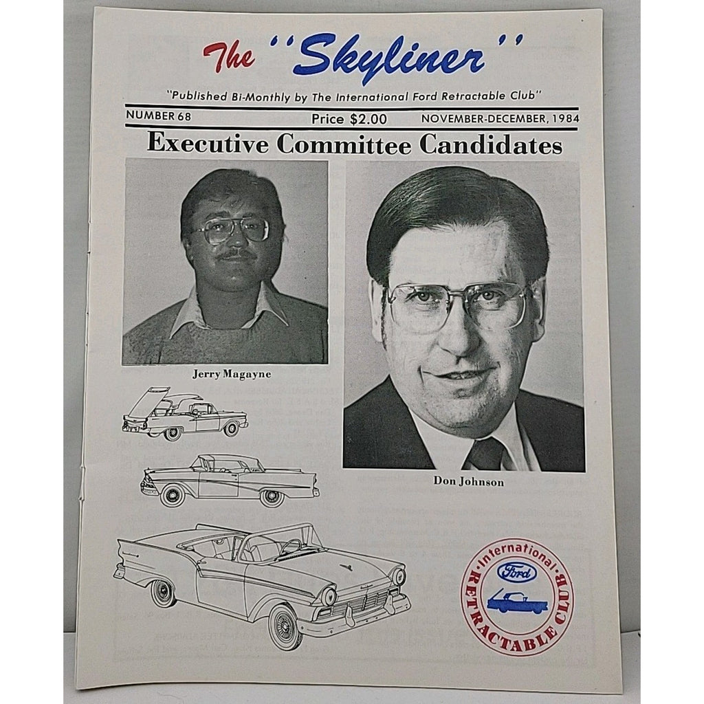 The Skyliner Newsletter - International Retractable Club - November-December...