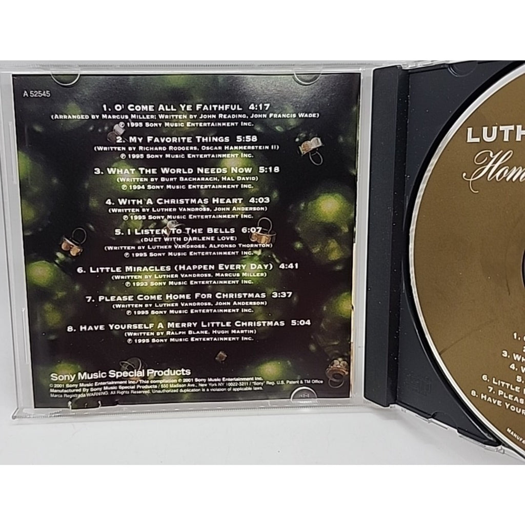 Home for Xmas by Luther Vandross (CD, 2002)