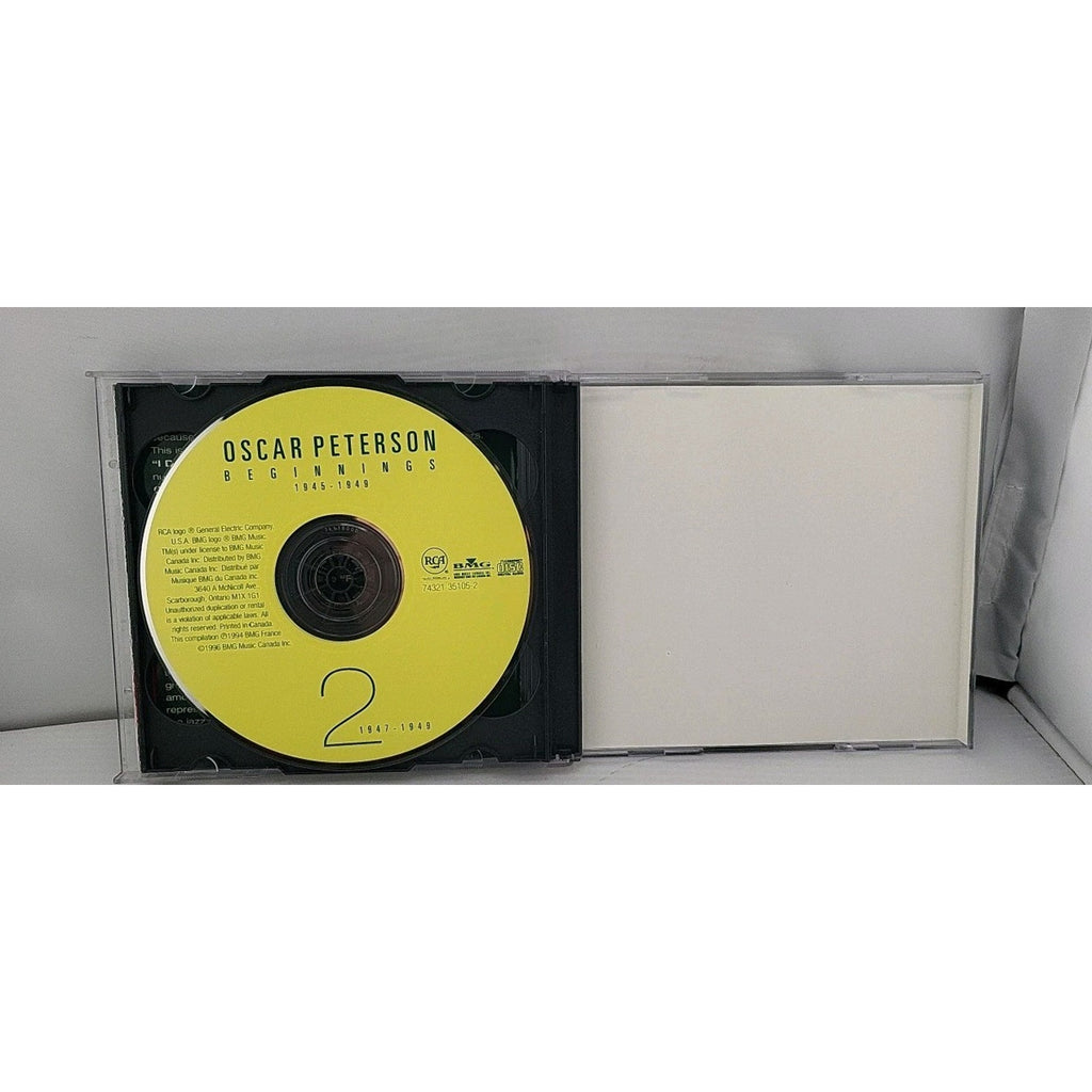 Oscar Peterson - Beginnings (1945-1949) 2 Disc CD