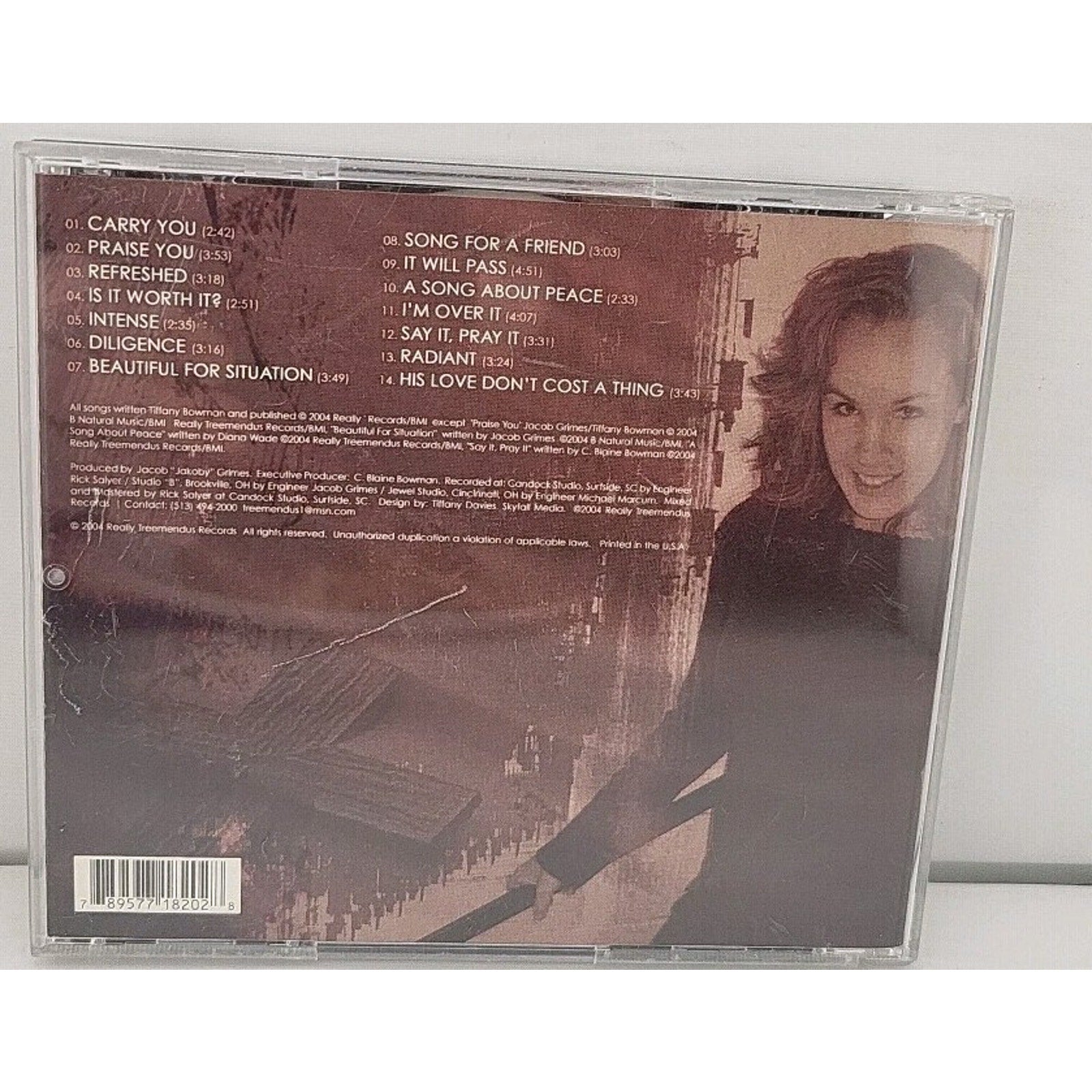 Tiffany Bowman - Diligence CD