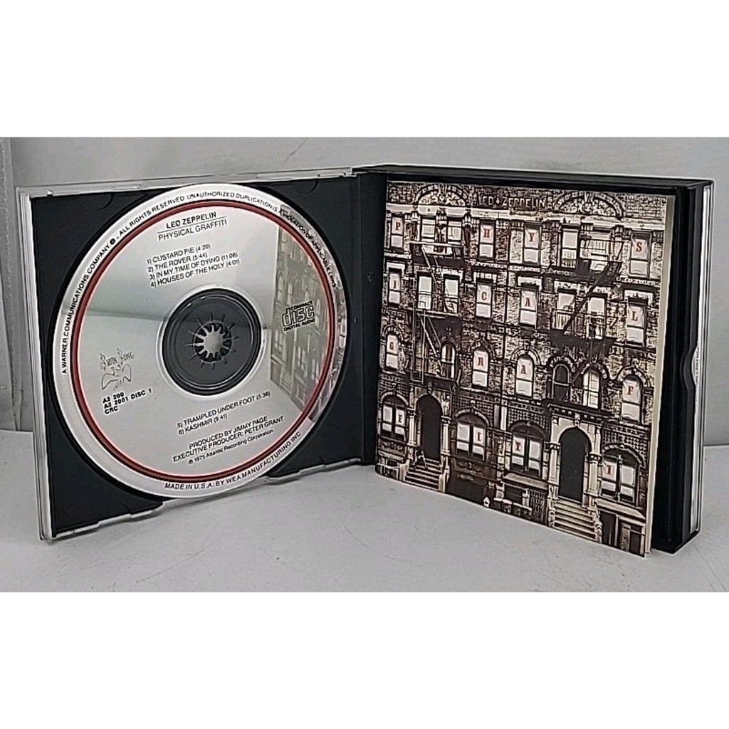 Physical Graffiti by Led Zeppelin (CD, 1987, 2 Discs, Atlantic)