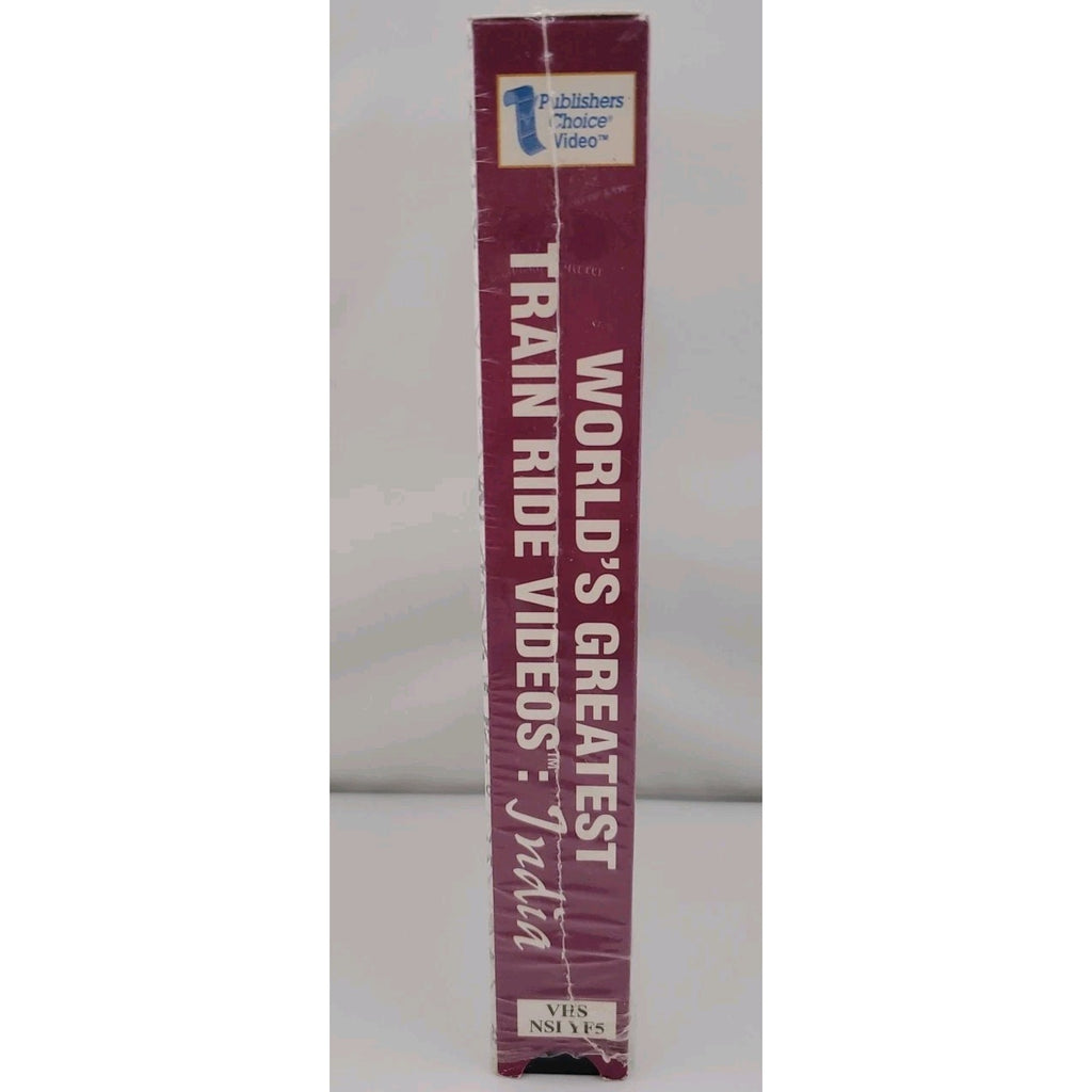 Worlds Greatest Train Ride Videos India 1995 VHS