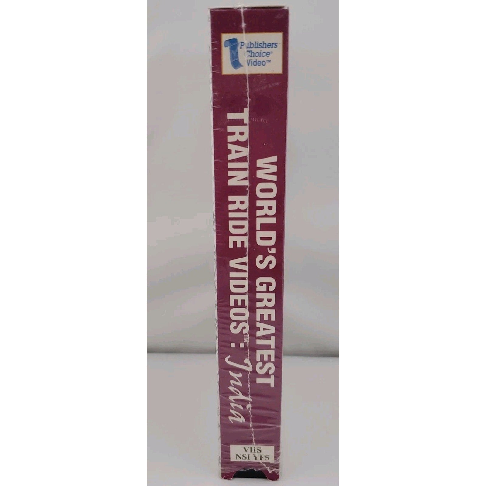 Worlds Greatest Train Ride Videos India 1995 VHS