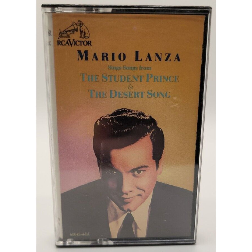 Mario Lanza - Songs from Student Prince & Desert Song (Cassette Tape, 1989, RCA)