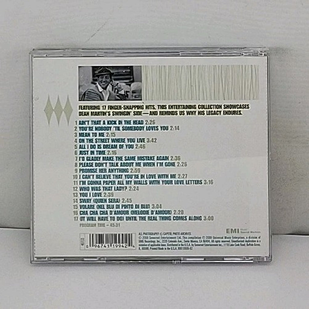 Swingin' with Dean Martin by Dean Martin (CD, 2008, Somerset Entertainment)