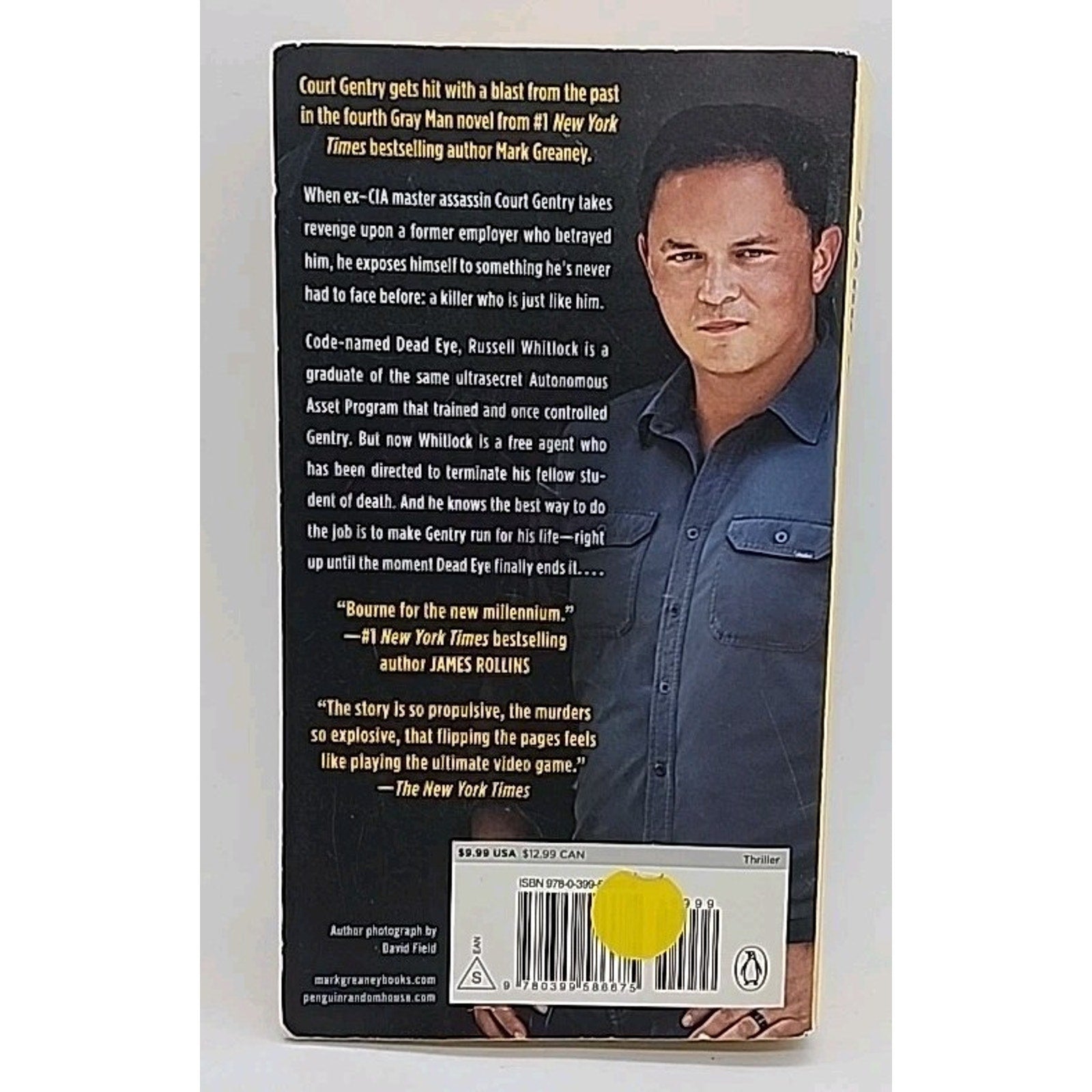 Dead Eye by Mark Greaney (2018, Us-Tall Rack Paperback)