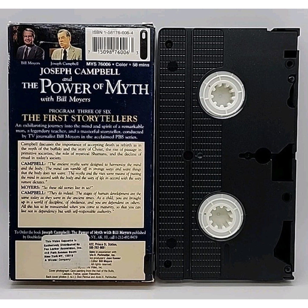 Power of Myth, The - V. 3 - The First Storytellers (VHS)