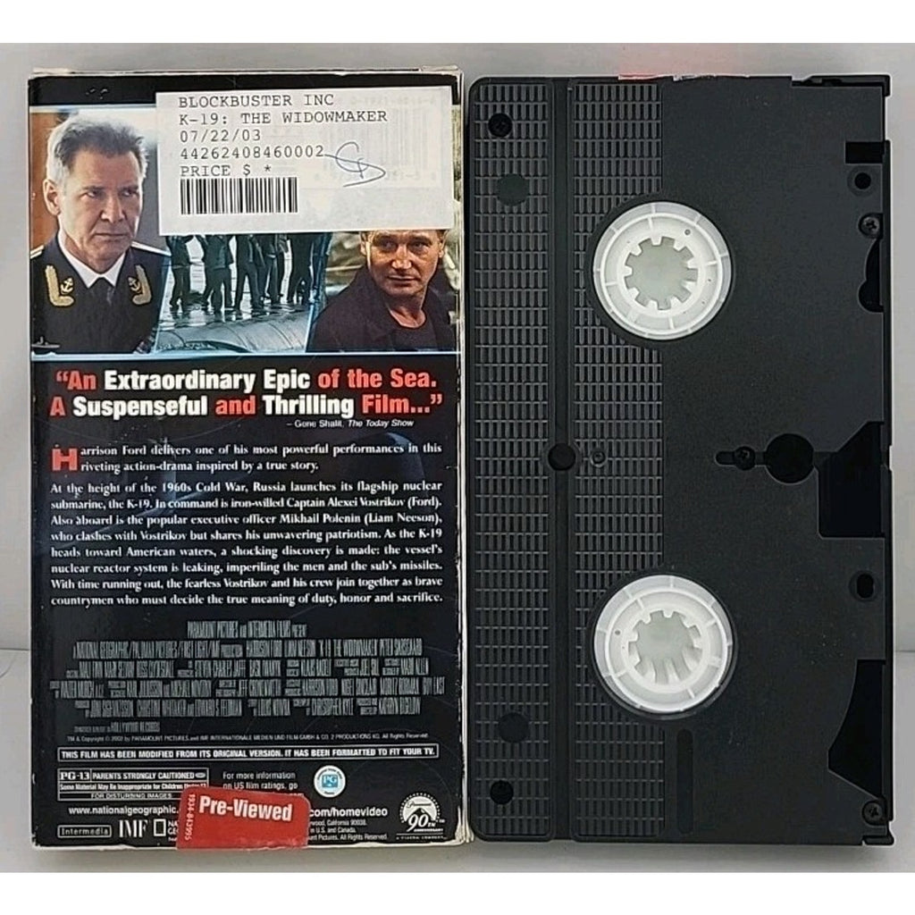 K-19: The Widowmaker (VHS, 2002)