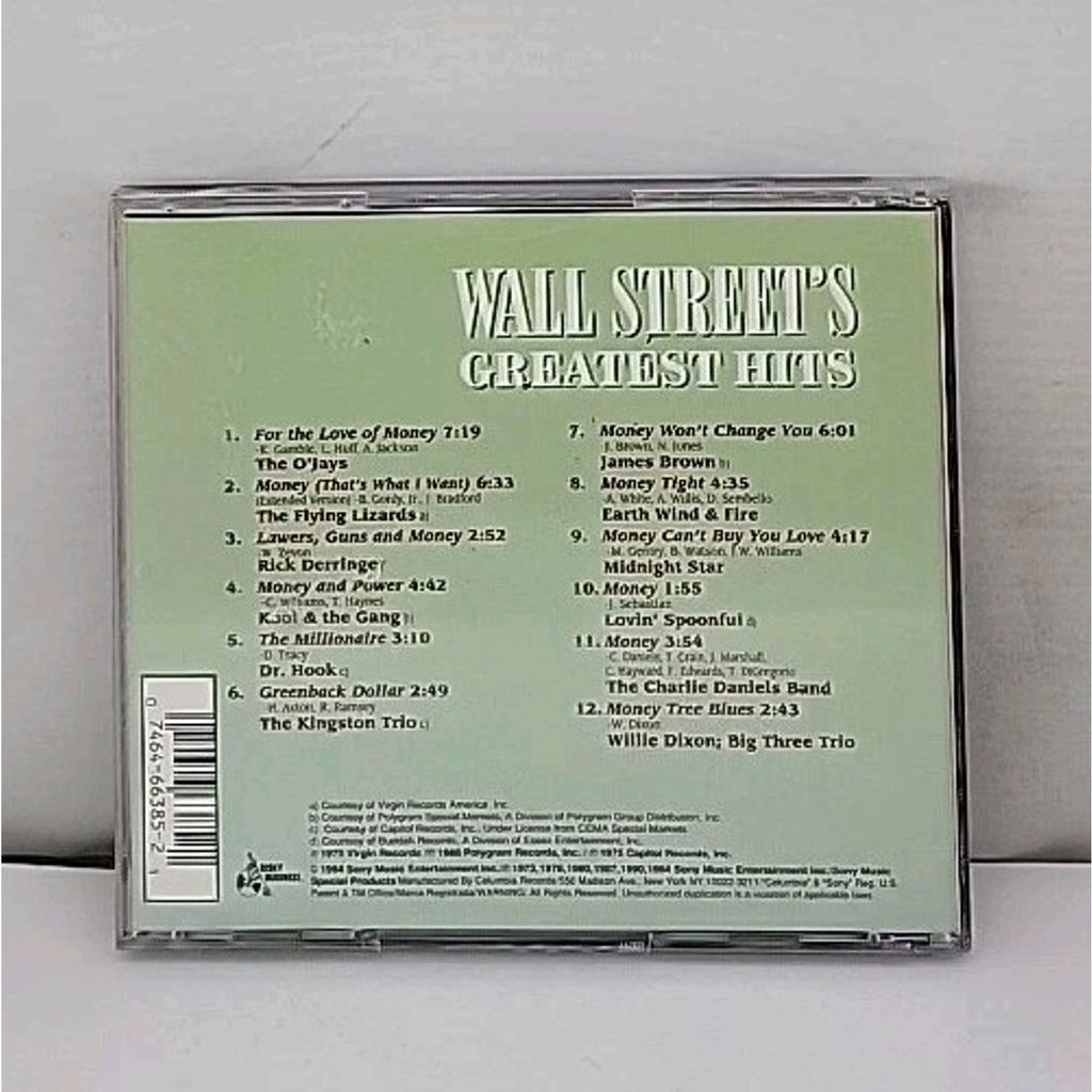 Wall Street's Greatest Hits by Various Artists (CD, Nov-1994, Risky Business)