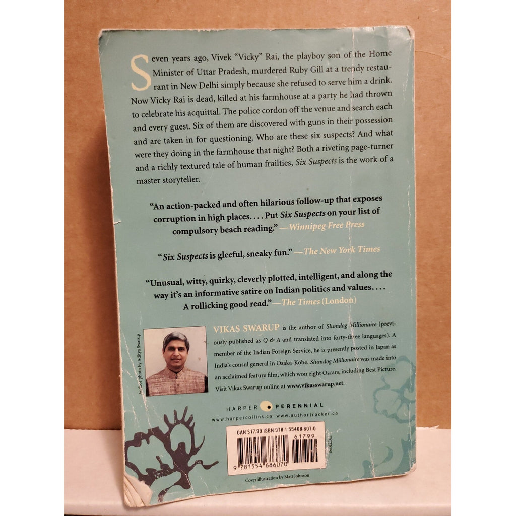 Six Suspects : A Novel by Vikas Swarup (2010, Trade Paperback, Media tie-in)