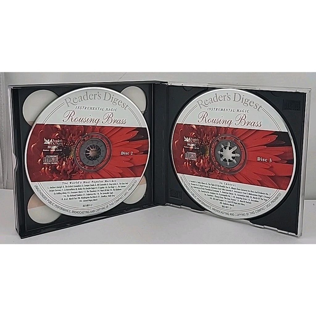 Rousing Brass - Reader's Digest Music (3 Disc Set) CD
