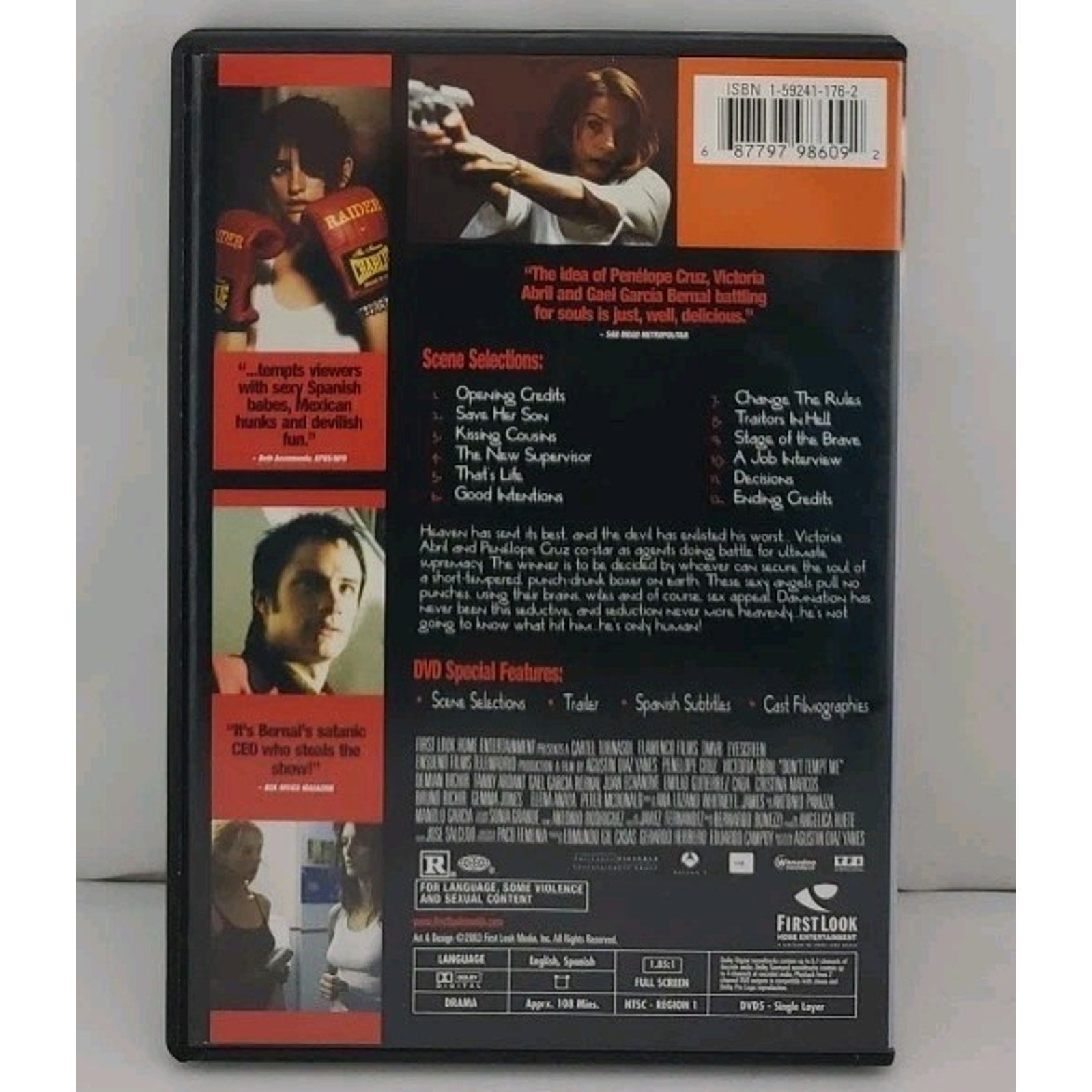 Don't Tempt Me (DVD, 2001)