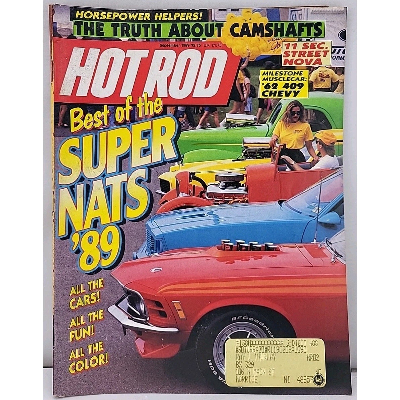 Hot Rod Magazine - September 1989 - Volume 42 Number 9