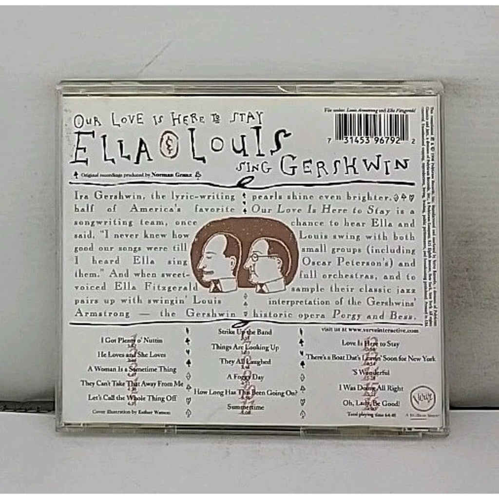 Our Love Is Here to Stay: Sing Gershwin by Ella Fitzgerald (CD, 1998)