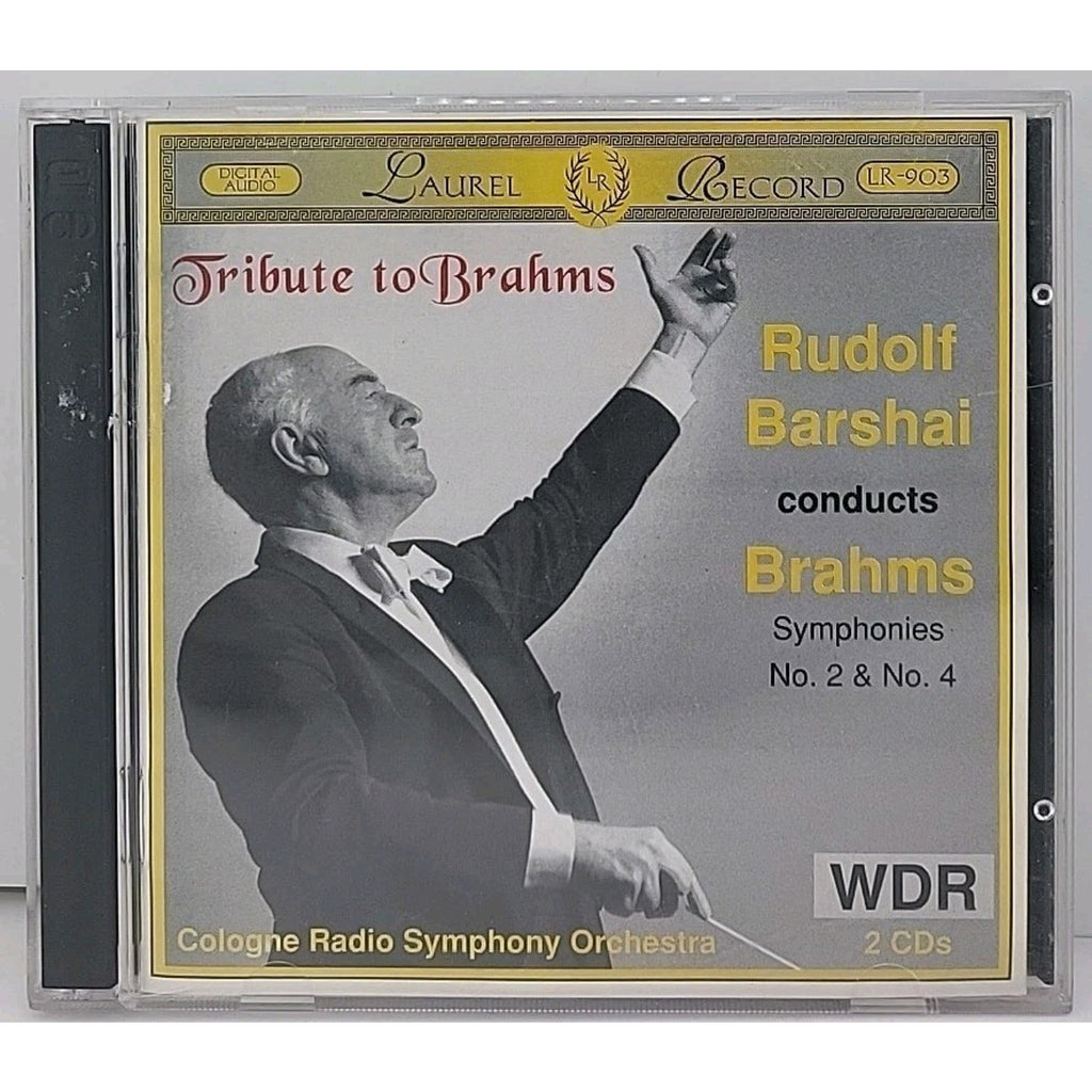 Rudolf Barshai Conducts Brahms Symphonies No. 2 & No. 4 CD