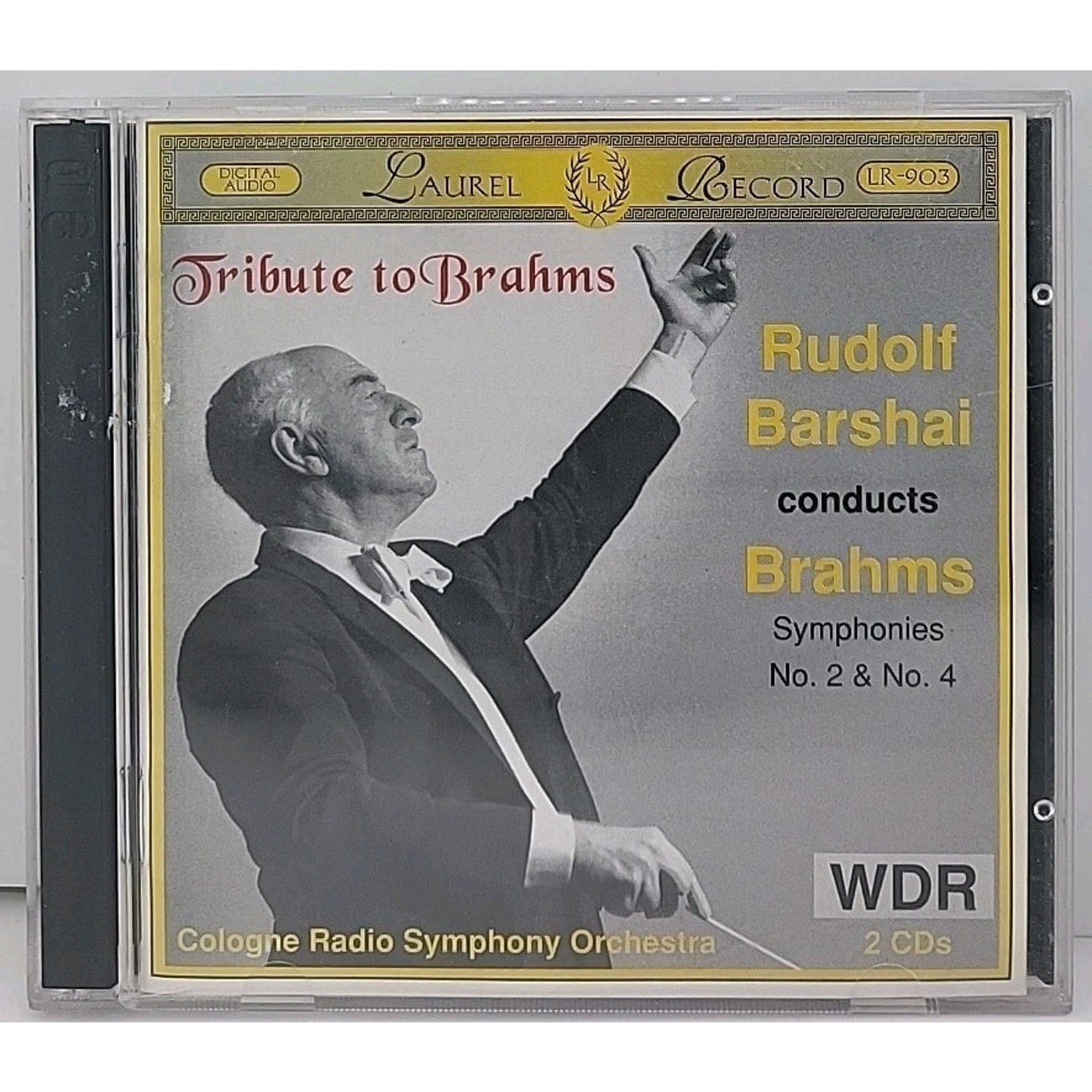Rudolf Barshai Conducts Brahms Symphonies No. 2 & No. 4 CD