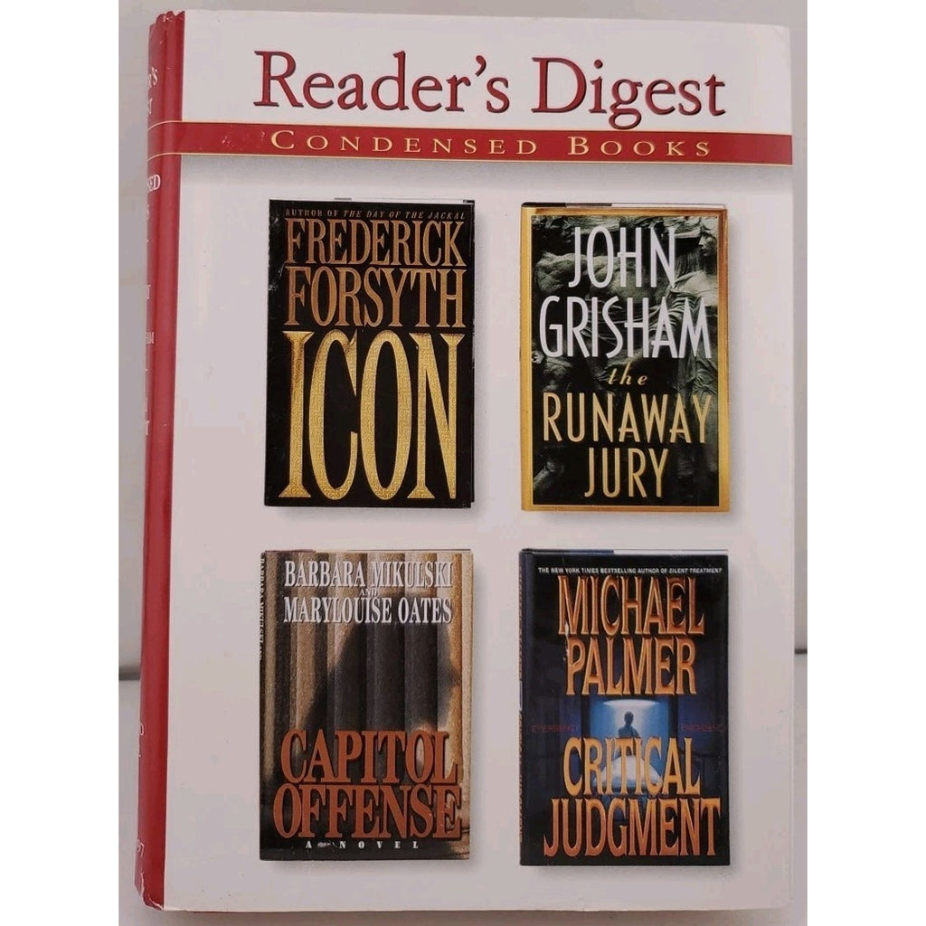 Reader's Digest Condensed Books Volume 1 1997 (Hardcover)