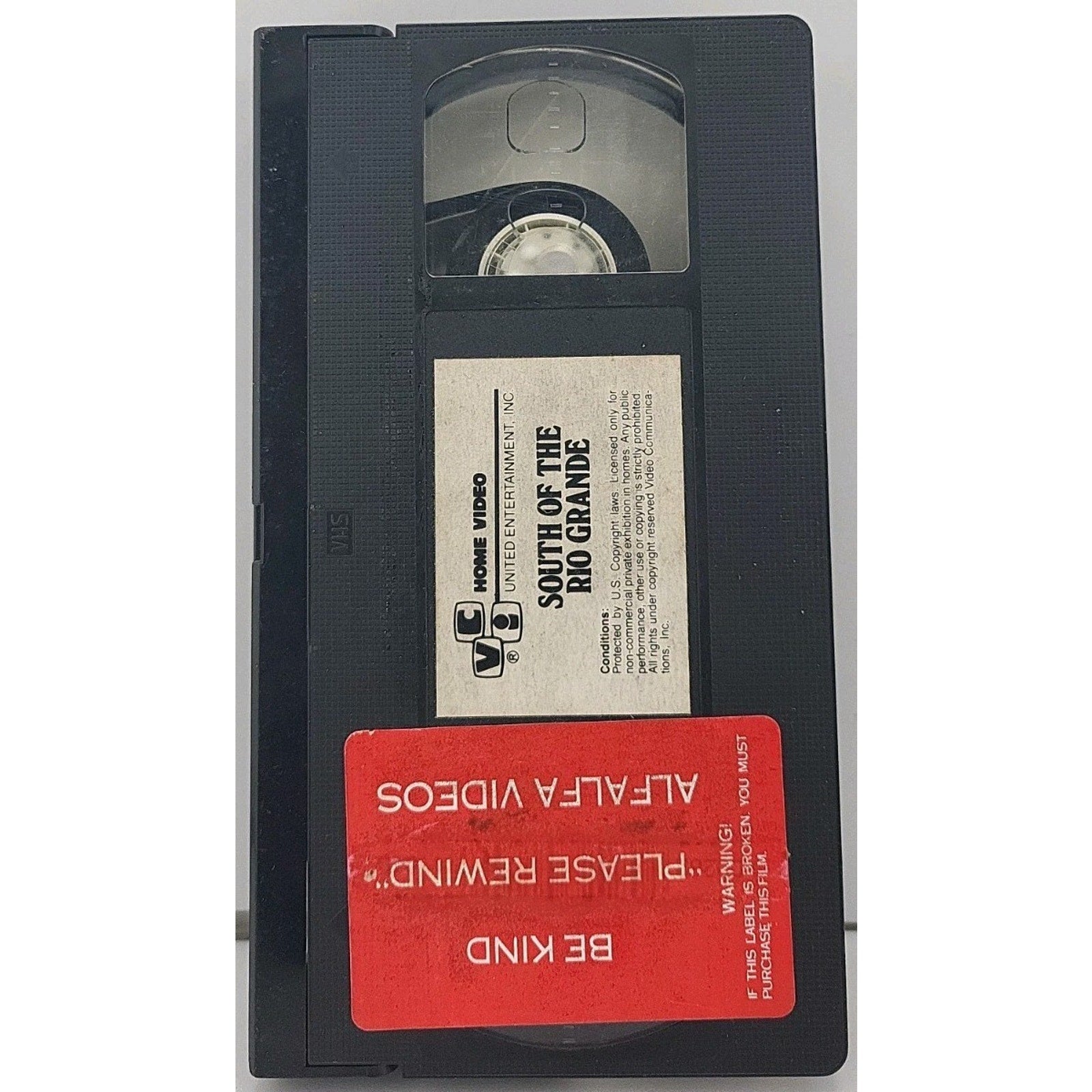 South Of The Rio Grande VHS