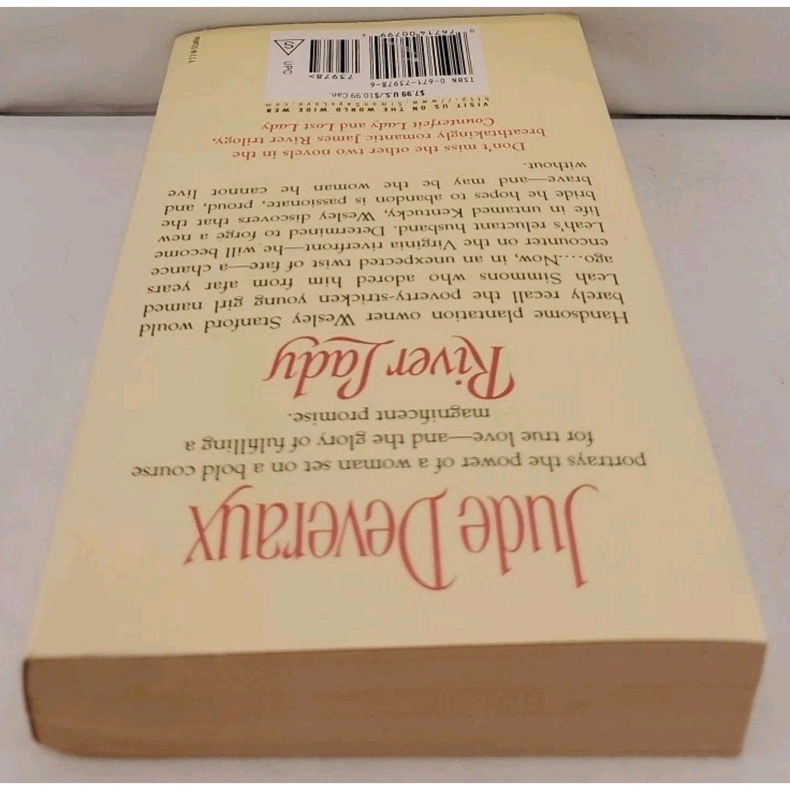 River Lady by Jude Deveraux (1991, Mass Market)