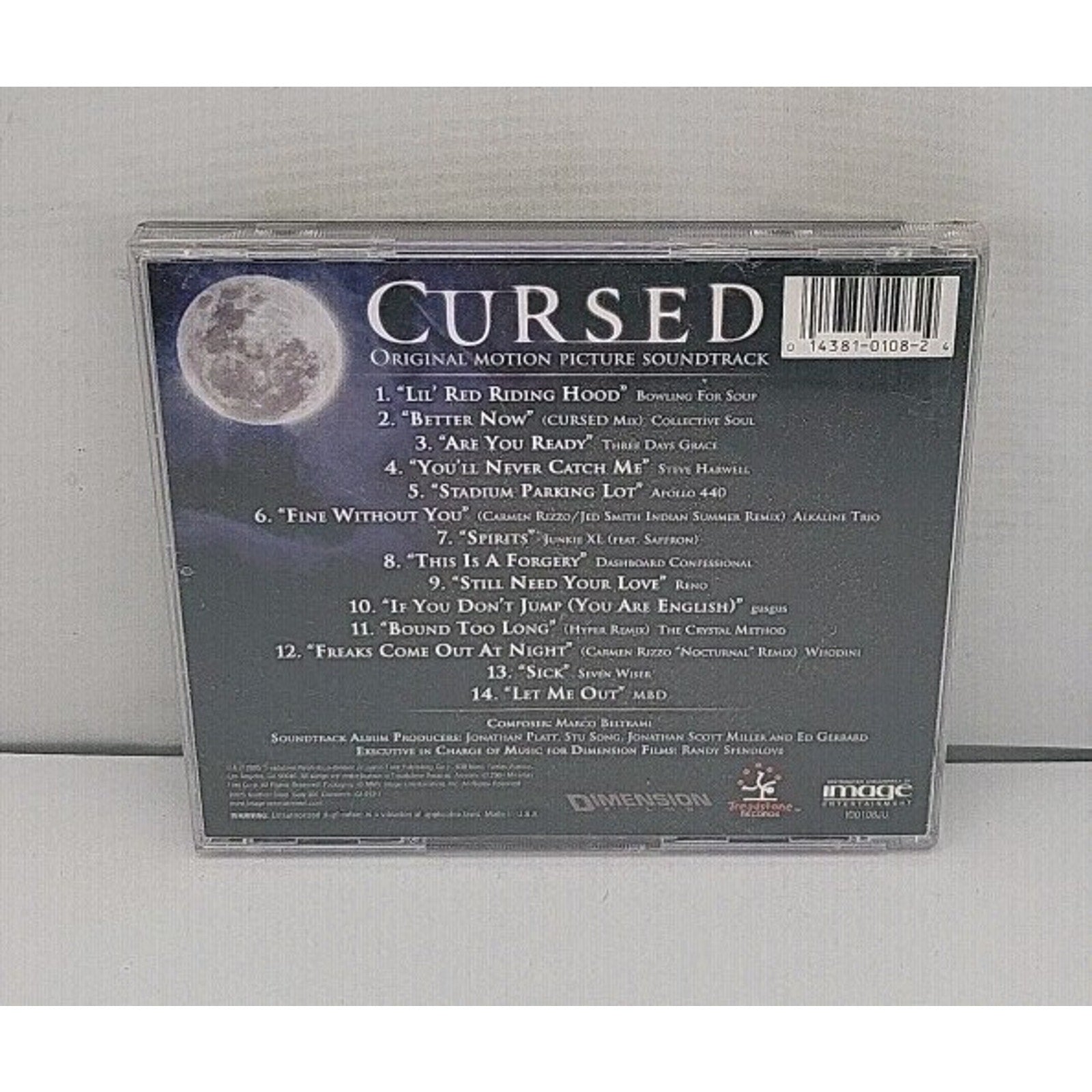 Soundtrack by The Cursed (CD, 2005)