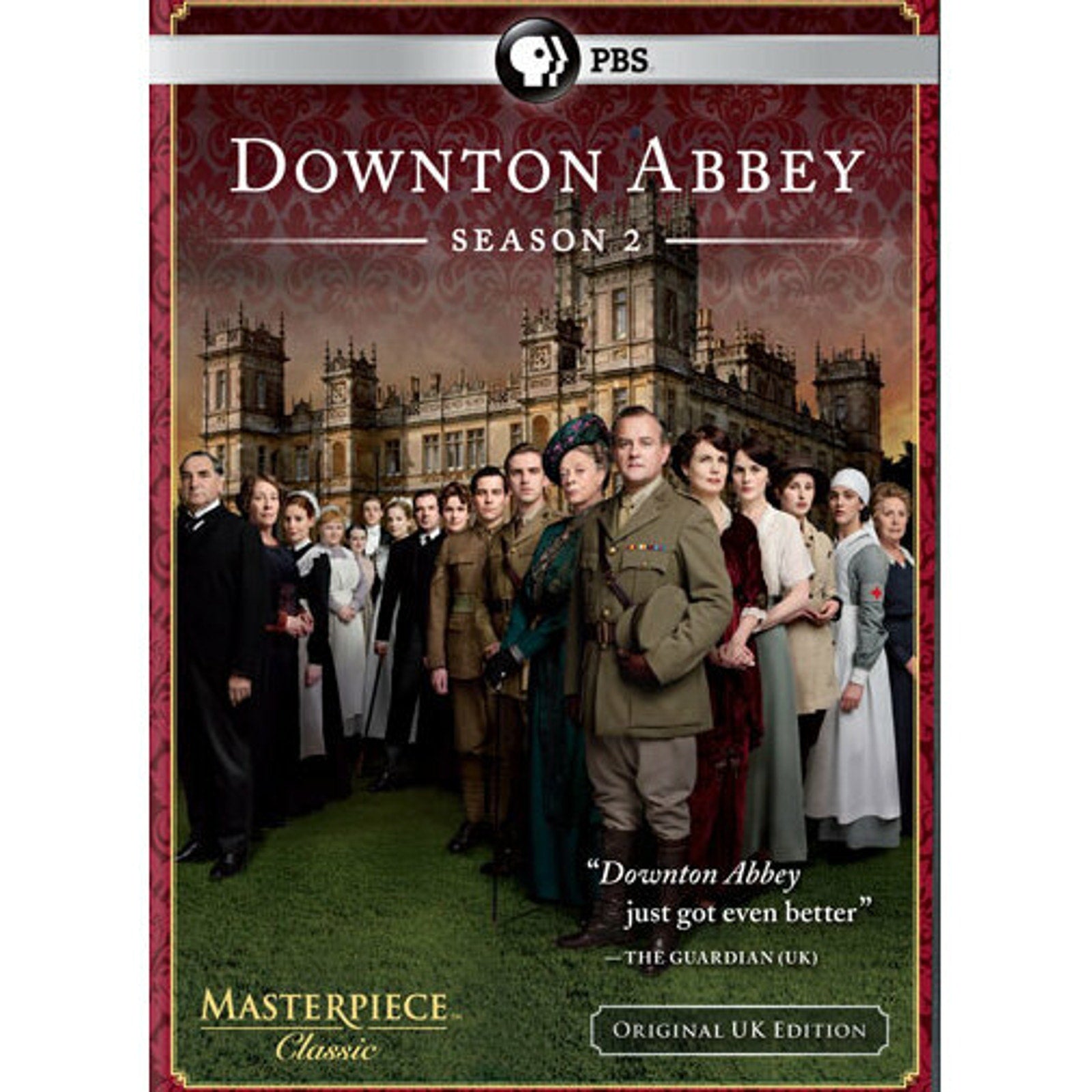 Downton Abbey: Season 2 (DVD, 2012, 3-Disc Set)