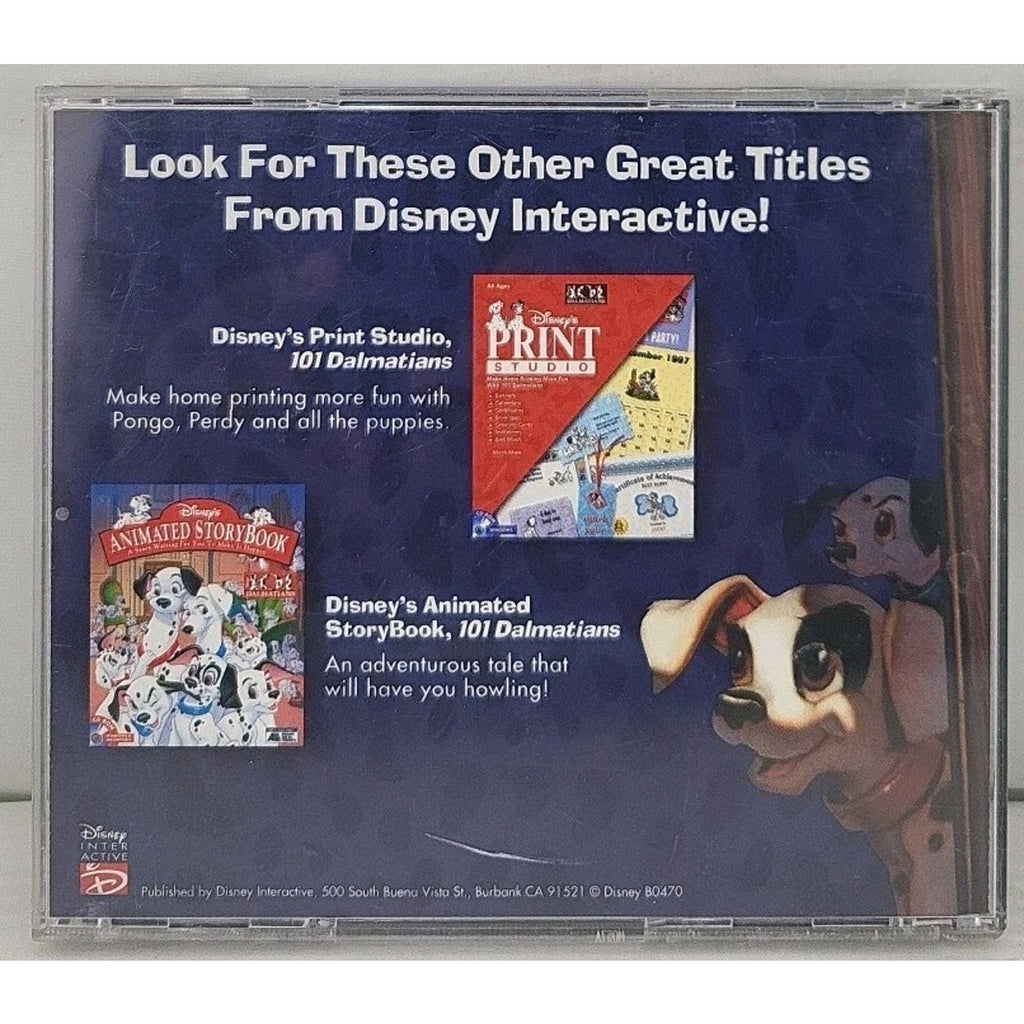 Disney's 101 Dalmations Escape From DeVil Manor Windows CD
