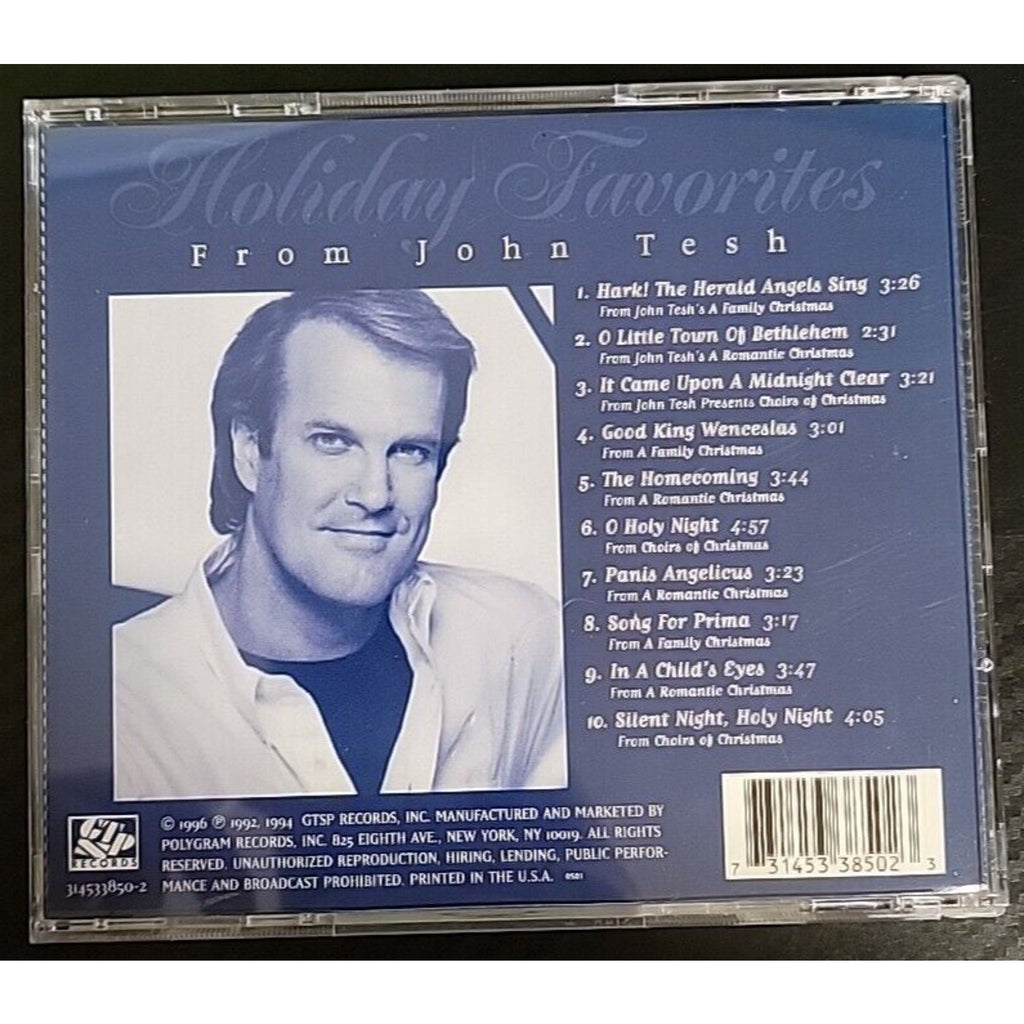 Holiday Favorites - Audio CD By John Tesh