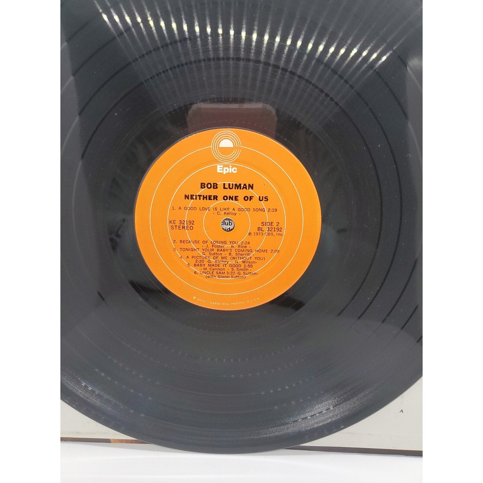 Bob Luman...."Neither One of Us" (Record)