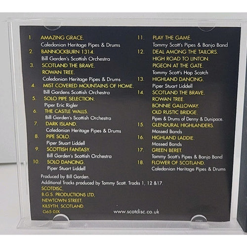 "Amazing Grace" CD Soundtrack from The Video A Real Highland Fling
