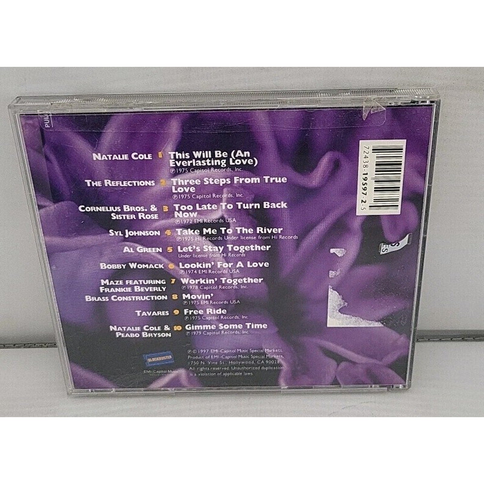 Various Artists: Blockbuster Summer Series: 70s R&B (CD, 1997)