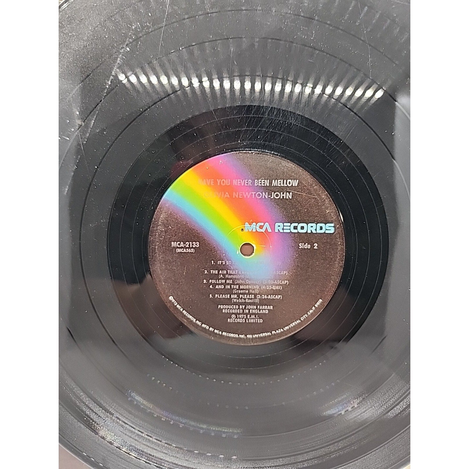 Olivia Newton John Have You Never Been Mellow (Record)