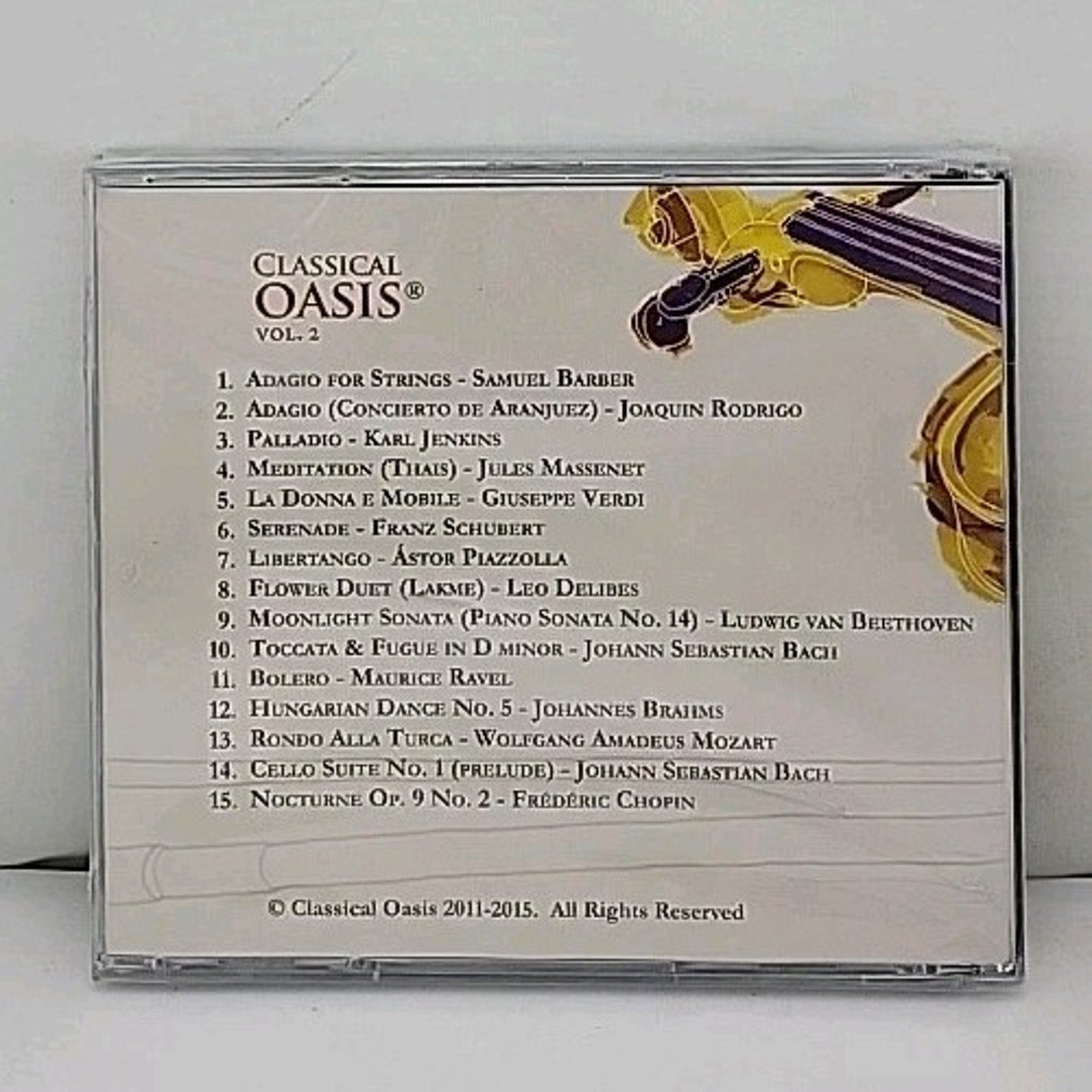 Classical Oasis: Classical Oasis Vol. 2 (Audio CD, 2011, Classical Oasis) *New*