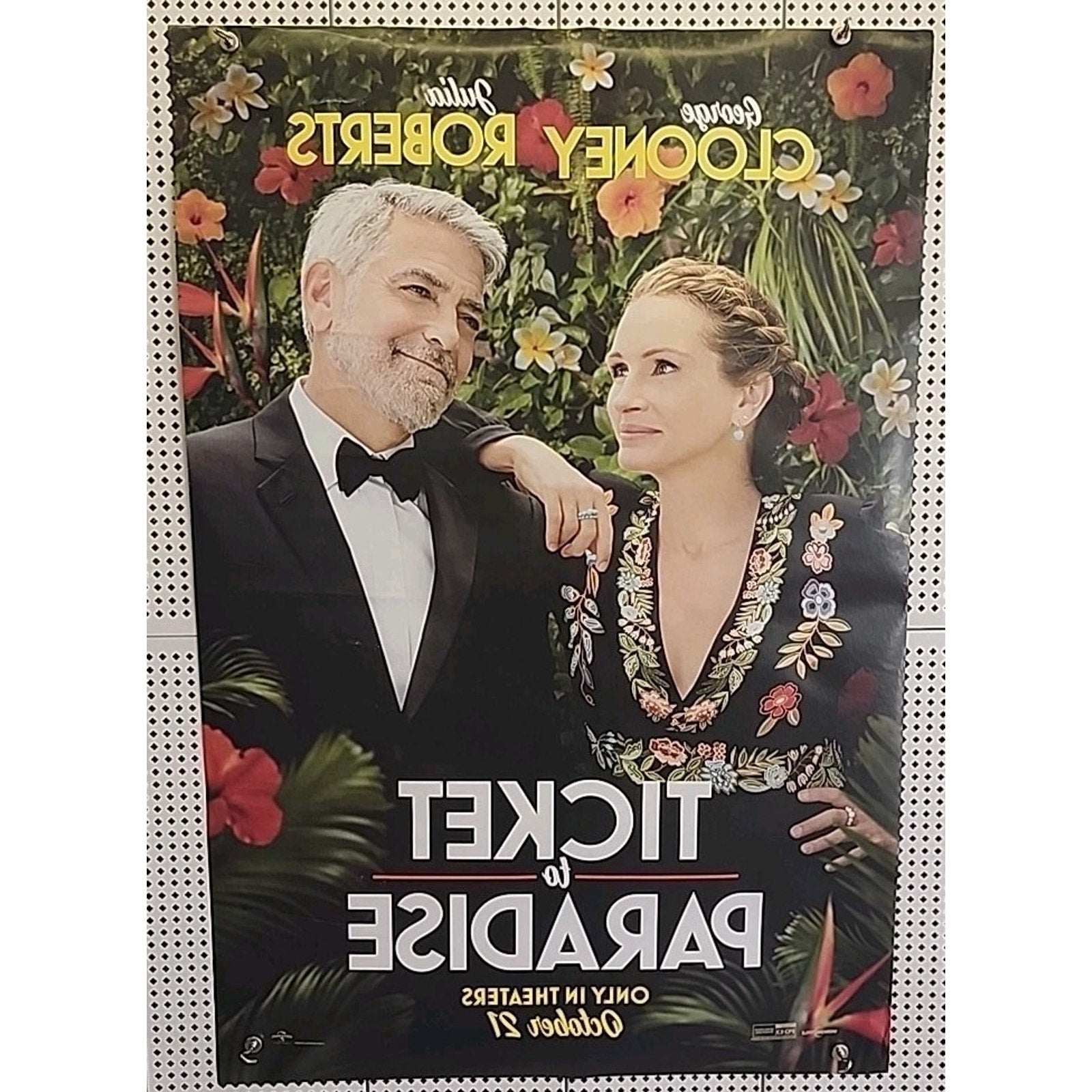 Ticket To Paradise Movie Poster 27x40