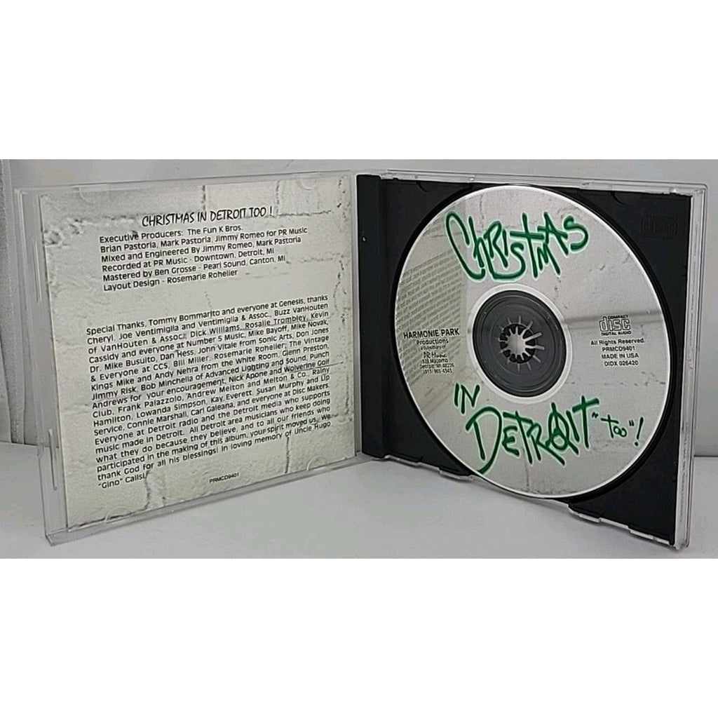 Christmas in Detroit "Too"! - V/A (CD 1994) DC Drive, Howling Diablos, Albom