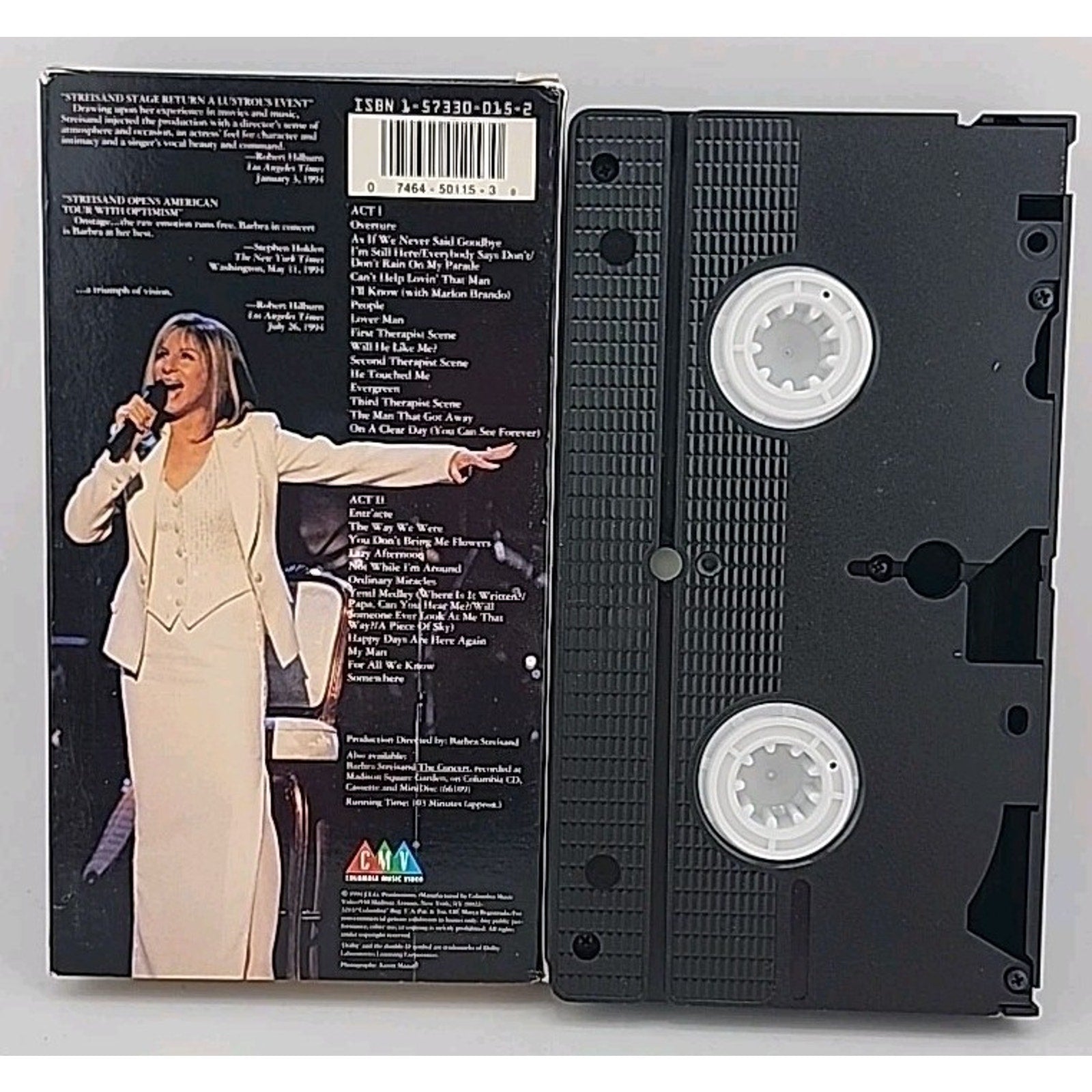 Barbra Streisand - Barbra The Concert (VHS, 1994)