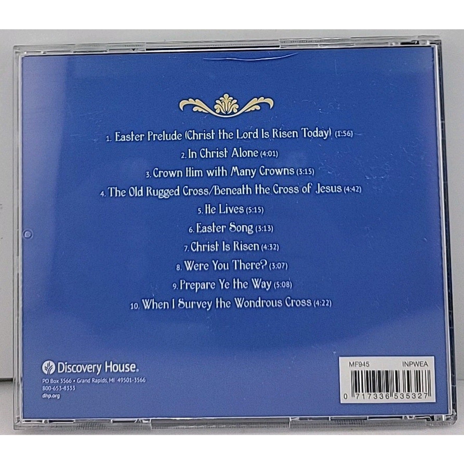 He Lives Instrumental Easter Favorites Music CD