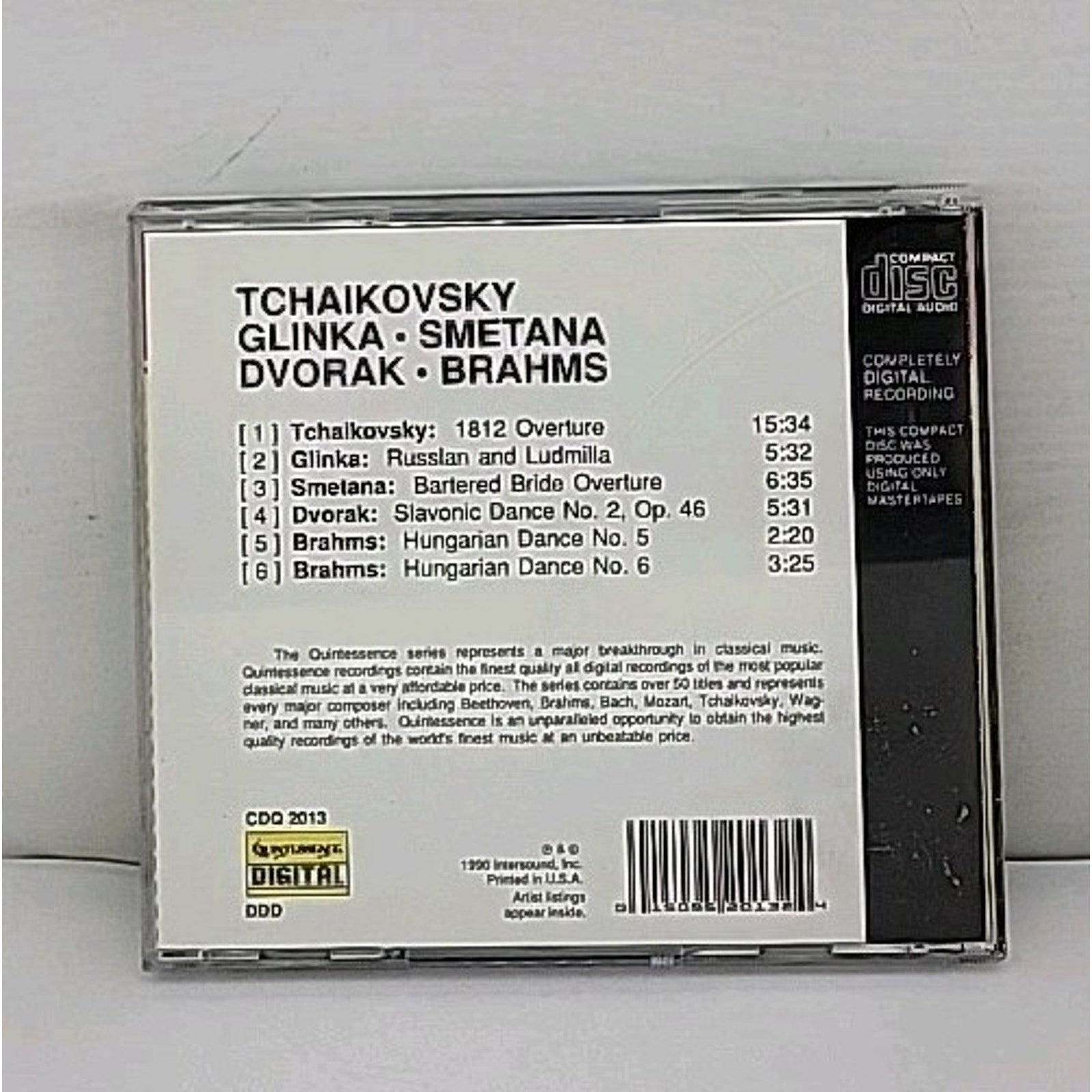 Tchaikovsky 1812 (CD, Feb-1993, Quintessence)