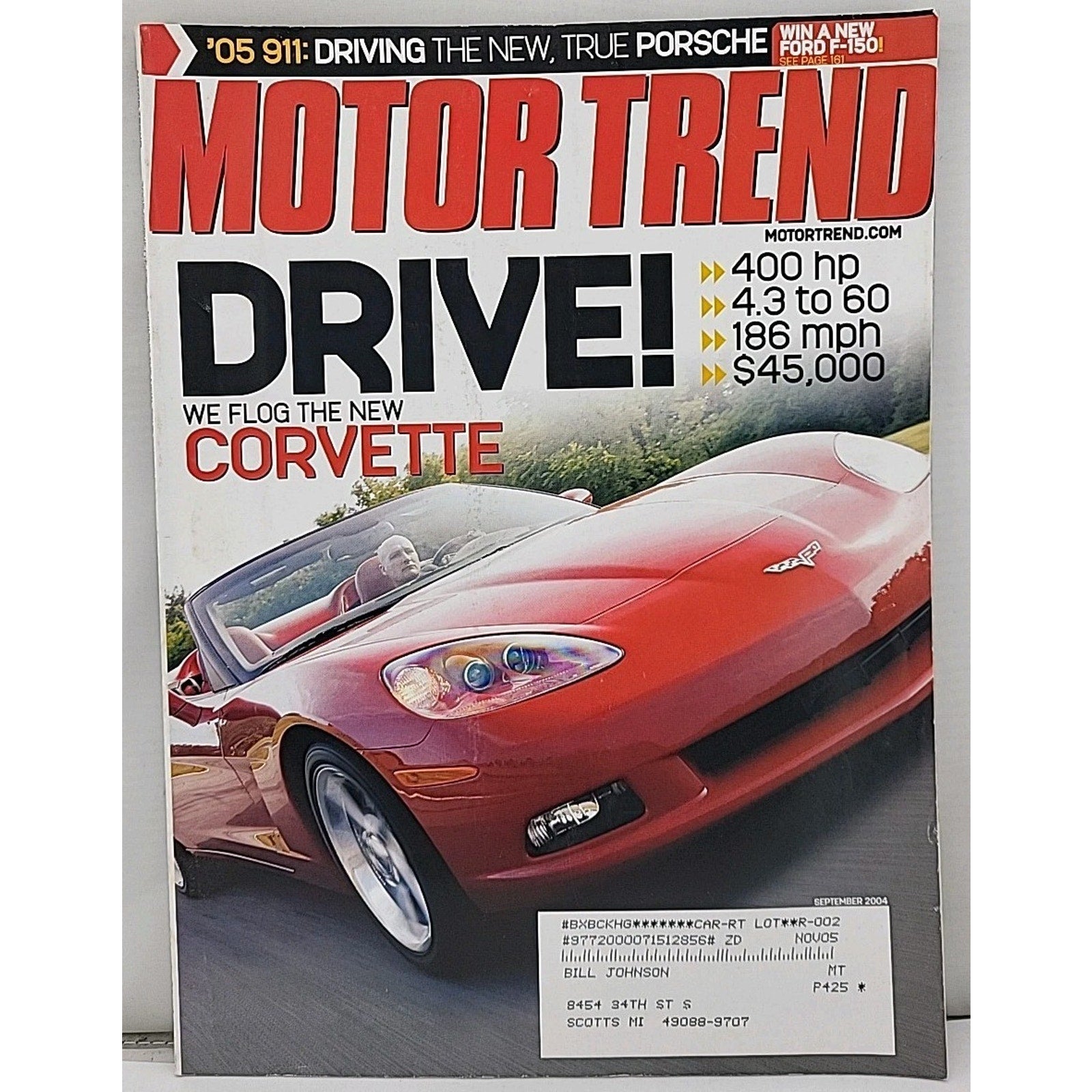 Motor Trend Magazine September 2004