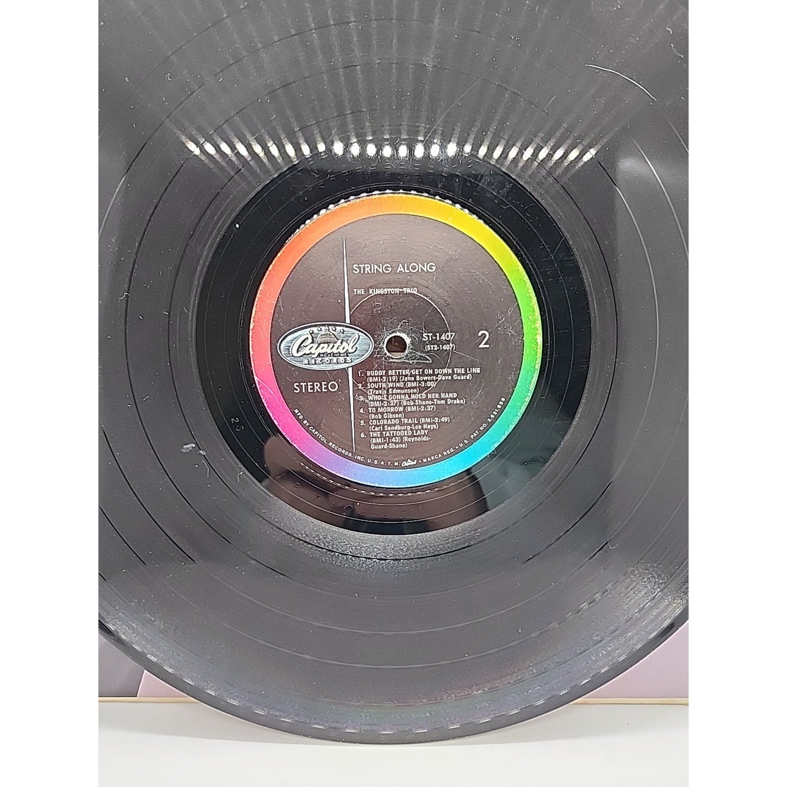 The Kingston Trio-String Along (Record)