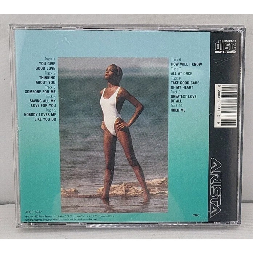 Whitney Houston by Whitney Houston (CD, 1990)